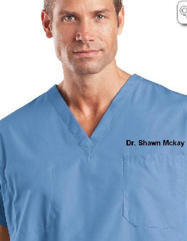Personalized Medical Scrubs for men or Ladies - Personalized