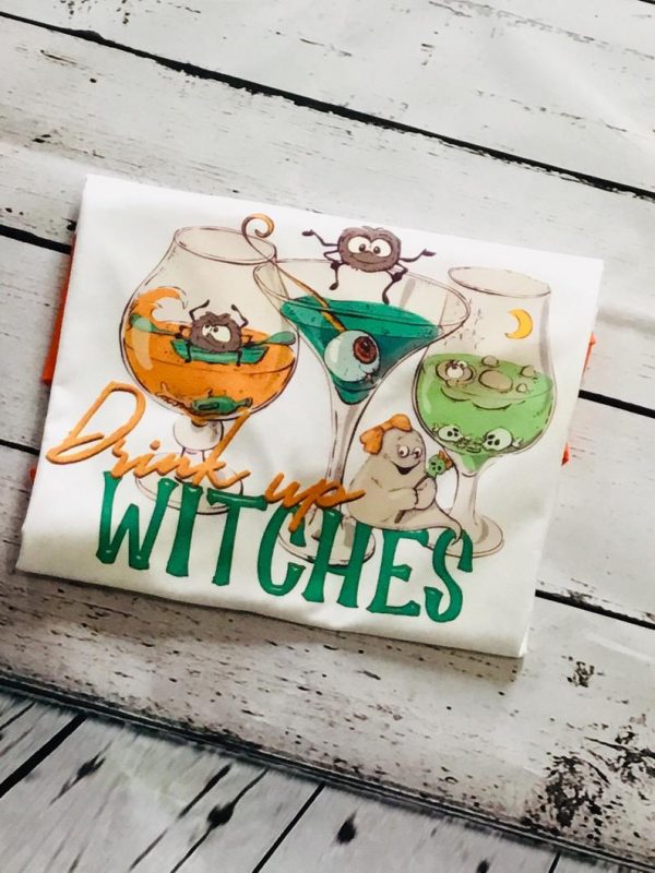 Drink Up Witches Raglan